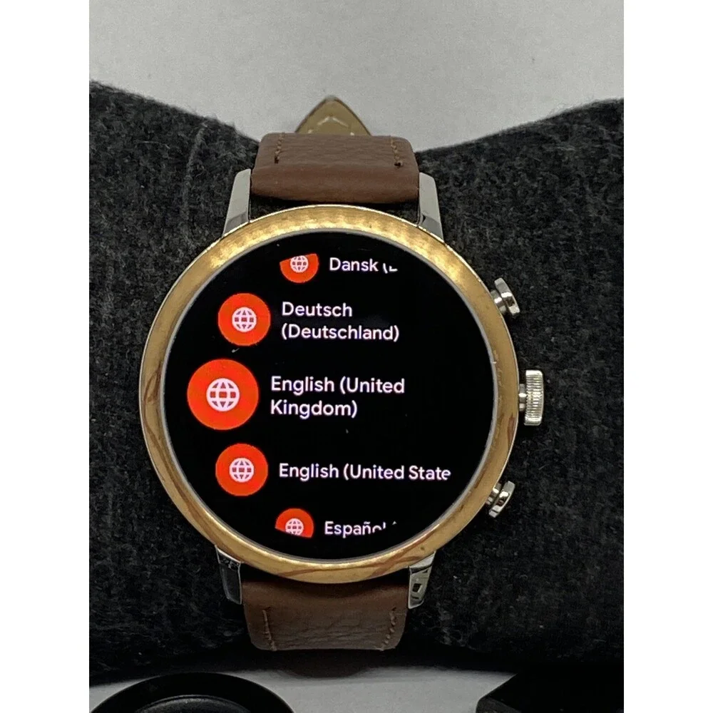 Fossil Gen 4 Authentic Digital Dial Smart Watch Custom Band FTW6016 LT339